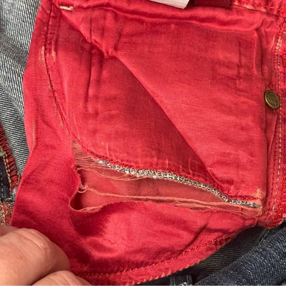 Grace bootcut by Cookie Johnson - size 28 denim jeans Made in USA - Picture 7 of 15